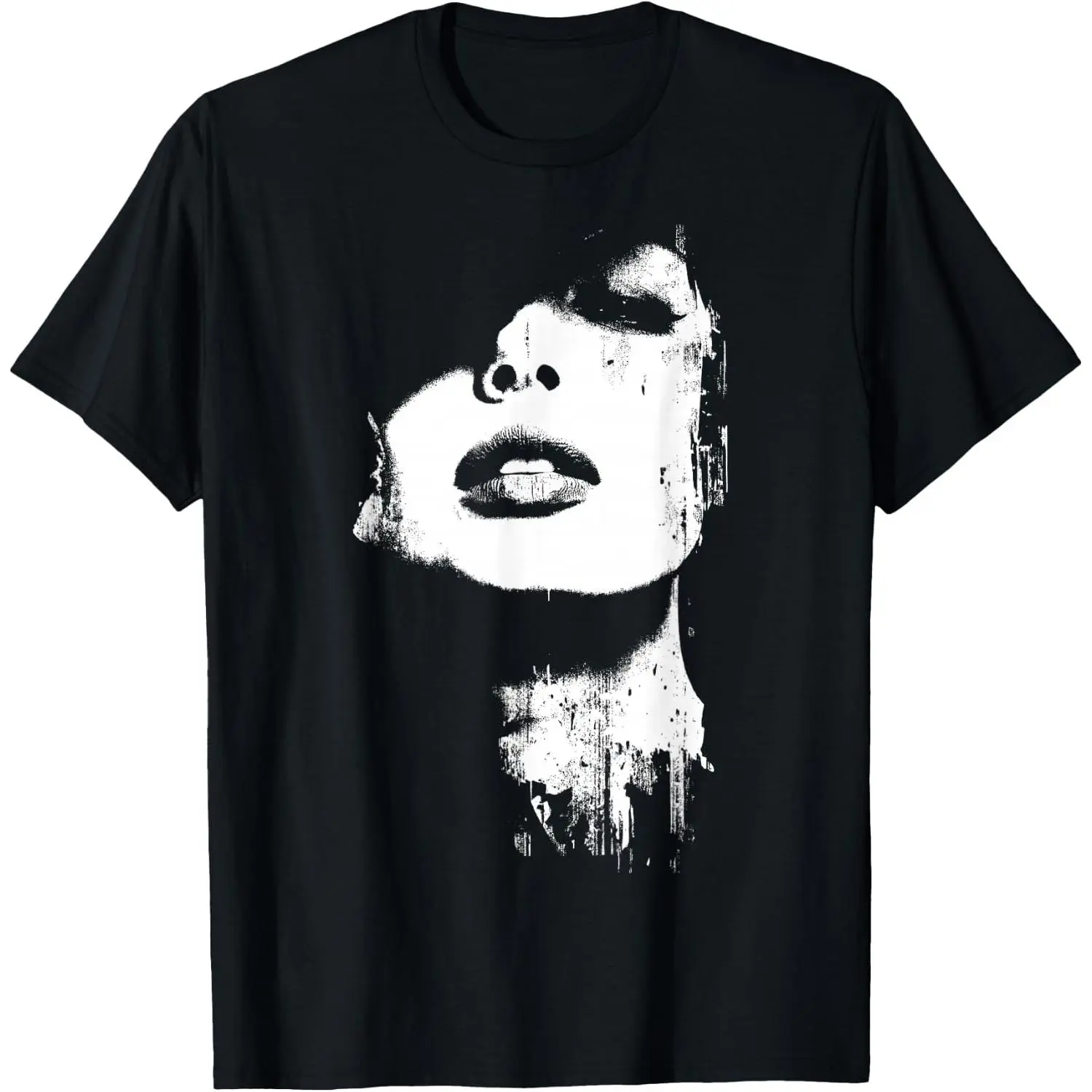 Women's Basic Casual Short-Sleeve Cotton Tee - Heavyweight Pre-Shrunk Garment, Minimalist Boxy Fit, Dropped Shoulders, Ribbed Hem, Flat, Cropped, Style, Everyday, Fabric, Straight, Streetwear, Shortsleeve, Piece