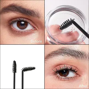 Wild Brow Gel, 3D Avocado Brow Gel, Smooth Transparent Jelly, Colorless Refreshing Brow Wax, Long-Lasting Waterproof Sweatproof