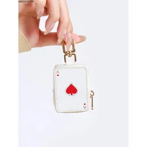 Lucky God Ace Bag Charm Keychain for Handbags Backpacks and Purses, Collectible Pendant Accessory with Lightweight Durable Design