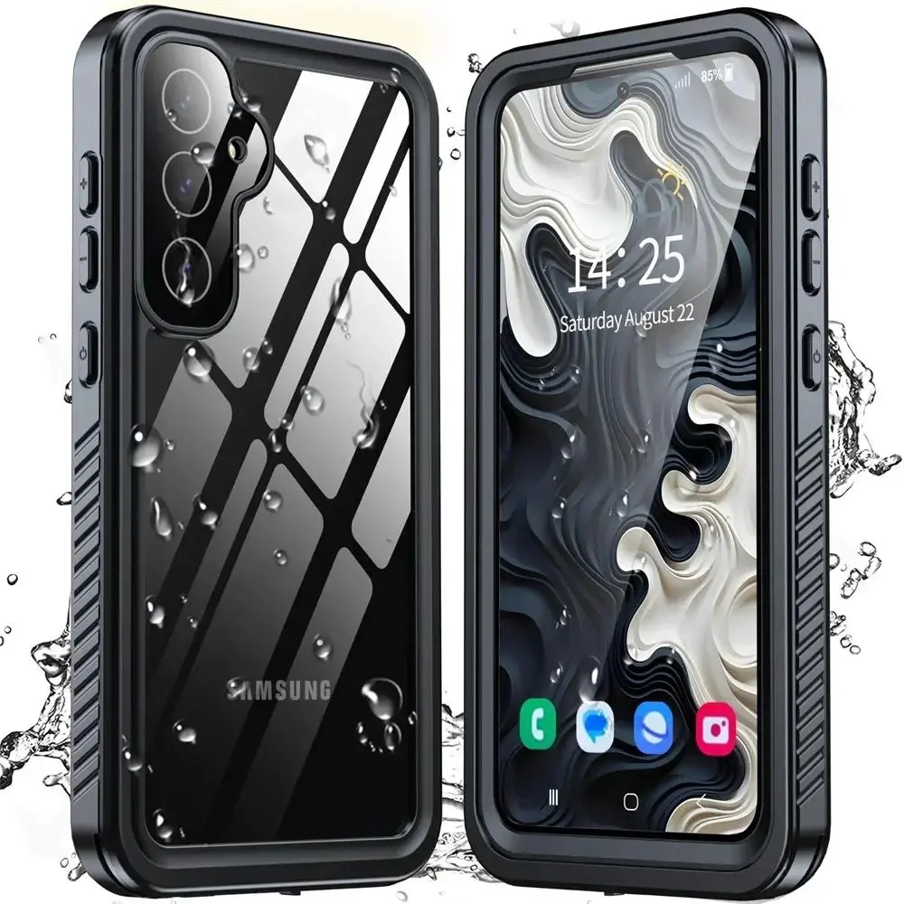 IP68 Shellbox Waterproof Case For Samsung Galaxy A57 A37 A17 A16 A36 A15 A52 A53 A54 A13 A35 A55 5G Swimming Phone Luxury Cover
