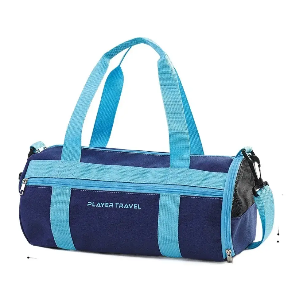 Swimming Bag Dry Wet Separation Storage Bag, Large Capacity Waterproof Gym Bag, Unisex Training Bag, Round Tube Fitness Bag