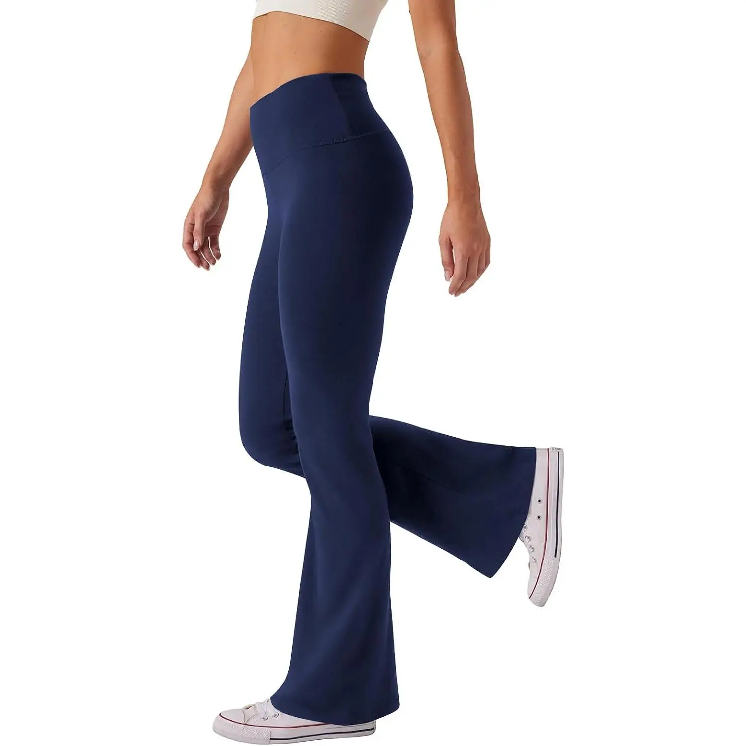 sportsWomen's Flare Yoga Pants High Waist Bootcut Leggings