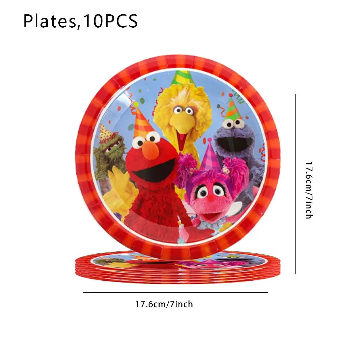 7inch Plate-10PCS