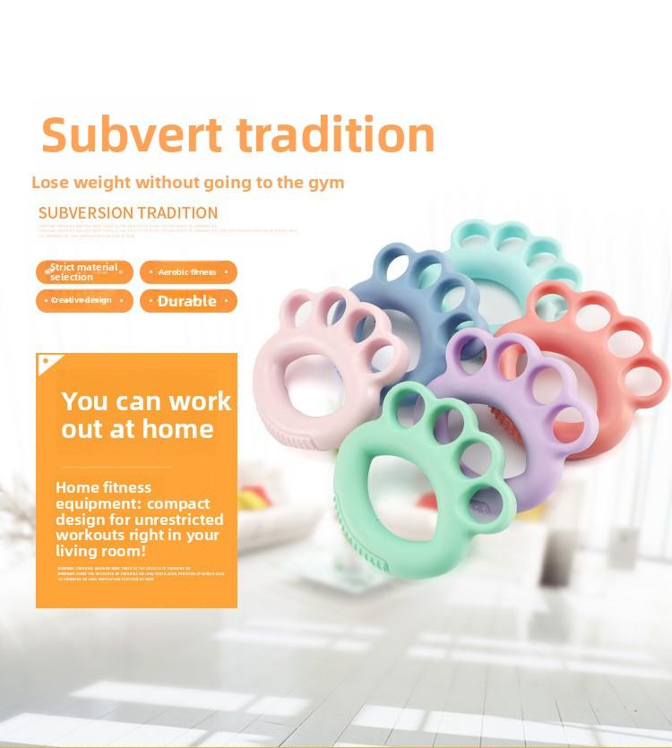 Professional hand strength trainer, rehabilitation training equipment, four-finger strength finger grip ring ball, hand strength training device