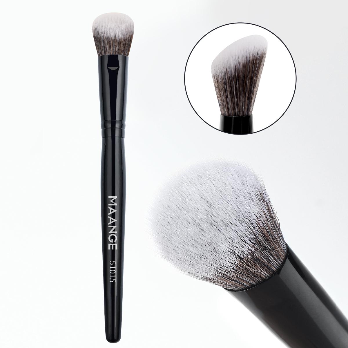 Makeup Brush Set, 2 Counts/set Fingertip Foundation Brush & Fingertip Concealer Brush, Face Makeup Tools, Face Makeup Brushes, Makeup Blending Brush, Gift for Women & Girl, Cosmetic Brush Set