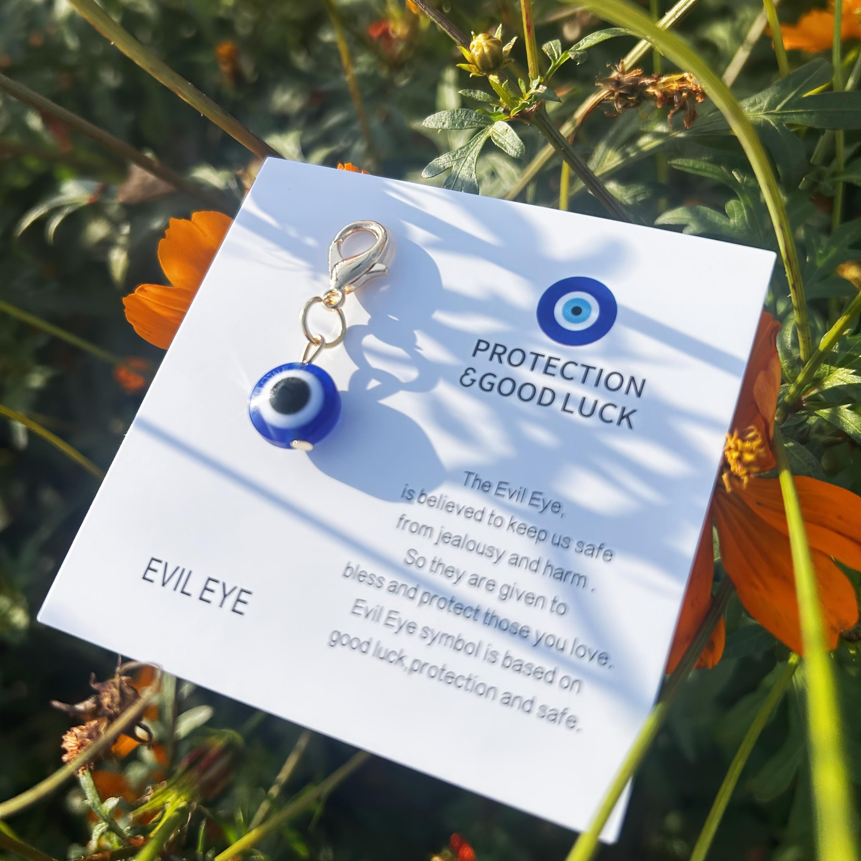 Devil'S Eye Keychain, Mini Keychain, Suitable for Birthdays, Weddings, Valentine'S Day, Holidays, And Graduation Season link chain