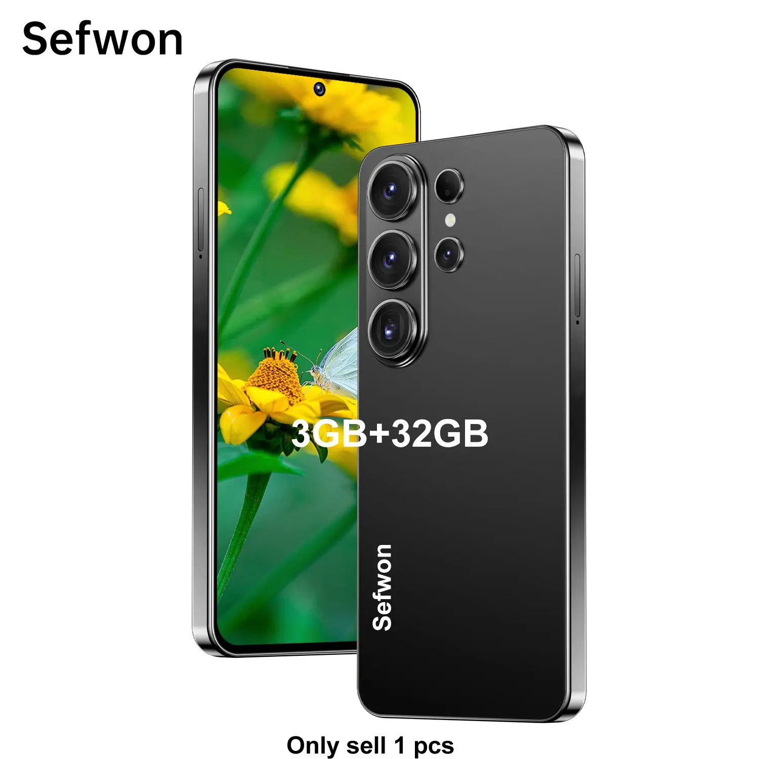 Sefwon2026 Android Unlocked Global Smartphone, Octa-Core Cpu, 4g Network, 3+32GB RAM, Android 12.0, 3200mah Battery, 5+13mp Camera, Dual Sim, 6.56-Inch Screen