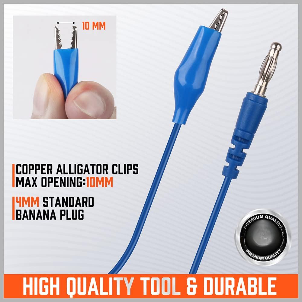 THE WELL KEPT 22 count  Probe Pin Kit, Electrical Testing Probes with 5 Colors  Wires for Multimeter, Circuit Diagnosis & Automotive Testing