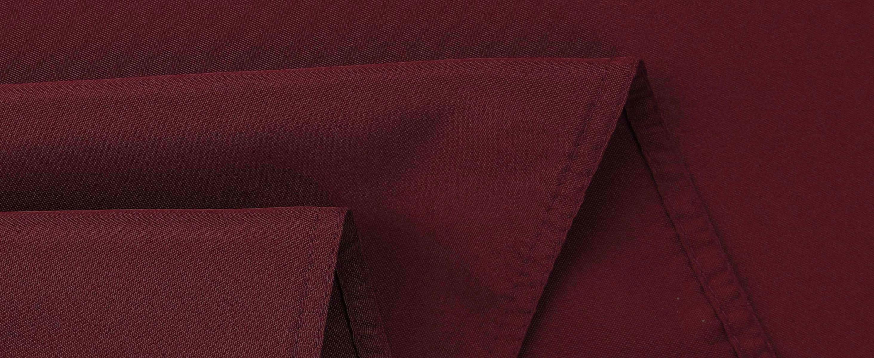 Burgundy Rectangle Tablecloth Wrinkle Free Waterproof Polyester Table Cloths Spillproof Heavy Duty and Washable Table Cover for Party, Banquet, Indoor and Outdoor-Square/Rectangular