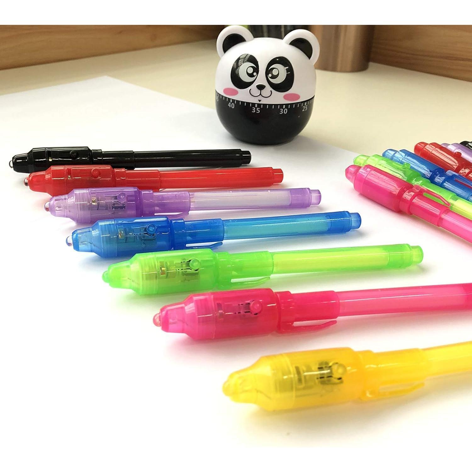 Invisible Ink Pen 14 count Spy Pen Marker Pens for Writing Message Valentines Day Easter Day Halloween Christmas Birthday Party Bag ,Invisible Ink Pens with UV Light for Invisible Ink Pen 14 count Spy Pen Marker Pens for Writing Message Valentines Day Easter Day Halloween Christmas Birthday Party Bag ,Invisible Ink Pens with UV Light for