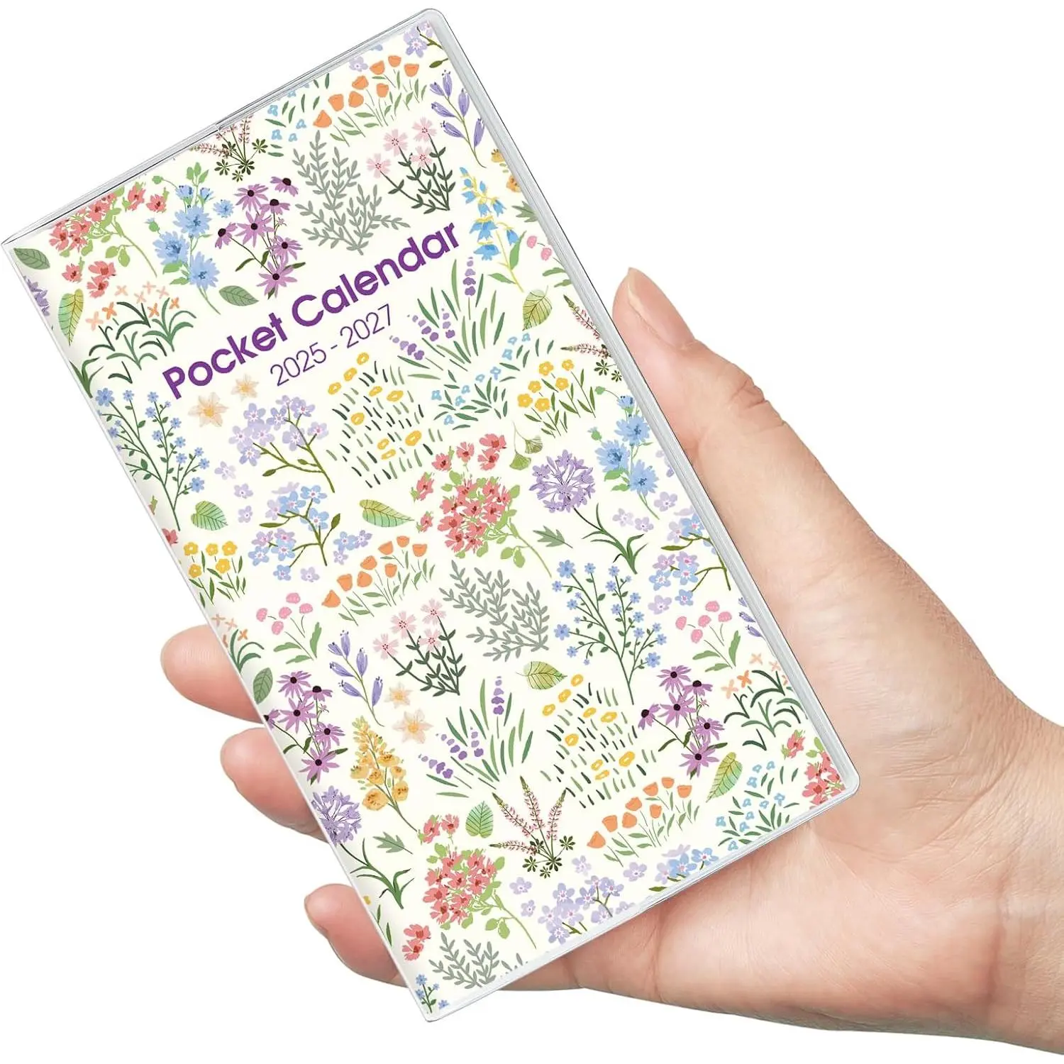 Pocket Calendar 2026-2027, 28 Months Pocket Planner - From Sep 2025 to Dec 2027, Small Calendar 2026-3.7" x 6.7",   Pocket Planner 2026-2027 for Women, Teacher, Students