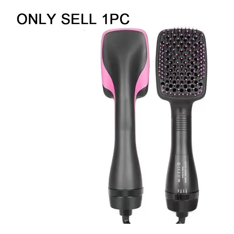 Multifunctional Hot Air Brush, Heated Straightening Brush, 2-In-1 Hair Dryer & Straightener, Comfort Comb Design, Quick Hair Styling, Cross-Border Popularity