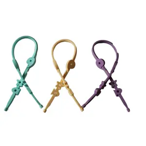 Baby Tether Straps (3-Pack) – Silicone No-Throw Straps  Toys, Cups & Utensils – BPA-Free, Dishwasher Safe – Works with Suction Base or High Chair – Toddler Feeding Accessory
