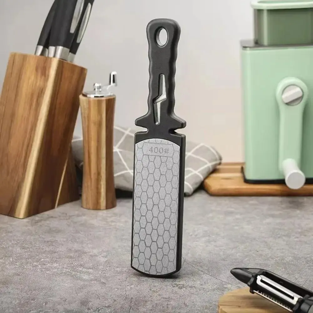 5 in1 Knife Sharpener Diamond Bars Multi-Tool Kitchen Knives Tungsten Steel Ceramic Grinding Double-Sided Whetstone Sharpeners Kitchenware