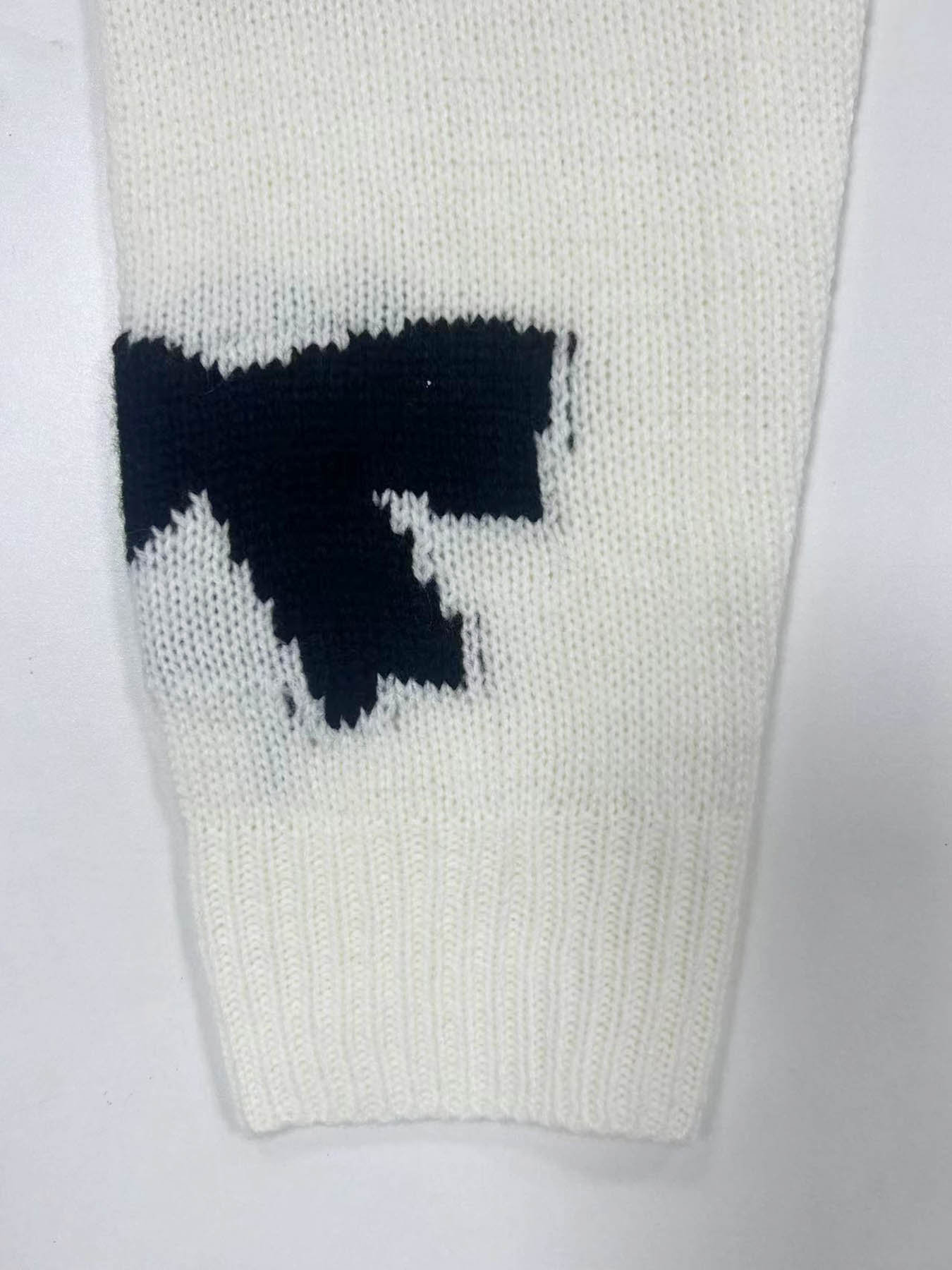 Women's Fashion Bow Print Casual Loose Knit Sweater, New Long Sleeve Pullover for Autumn and Winter, Knitwear, Tops