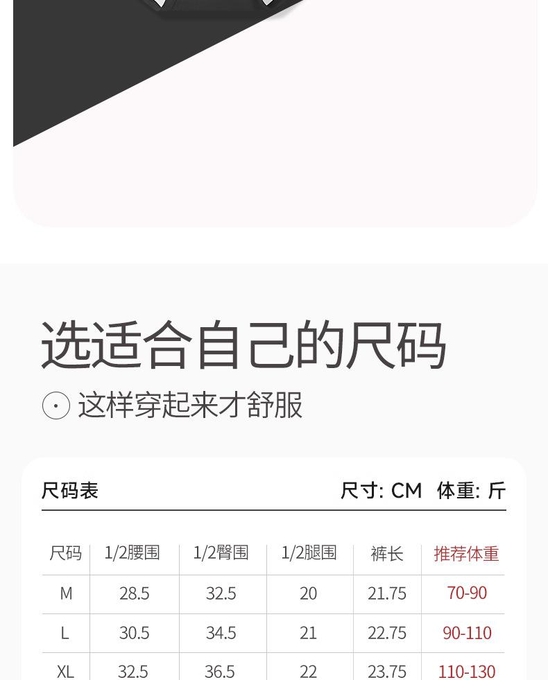 Women's pure cotton underwear, women's pure cotton underwear with extended crotch, plus size women's underwear, student girl's briefs