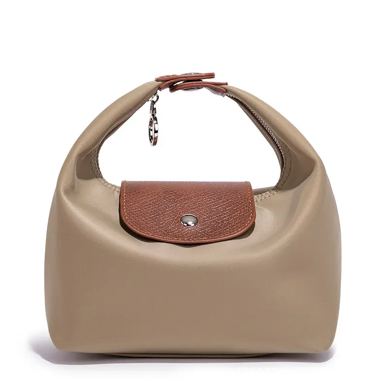 Women's Crescent Crossbody Bag, Minimalist Waterproof Nylon with Clean Lines, Lightweight Shoulder Purse for Everyday Use & Commuting