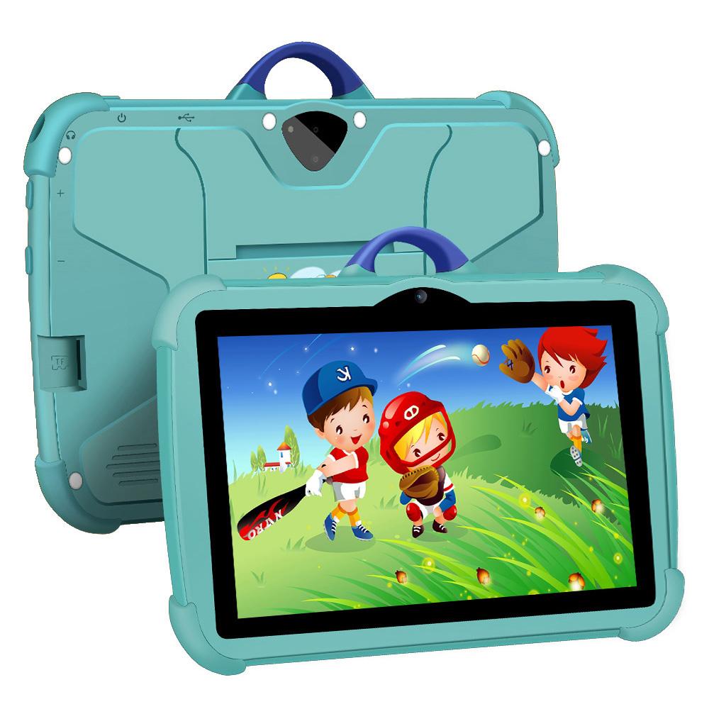 Educational Android Kids Tablet with Case WiFi Tablet Pc for Children's best Gifts Android Kids Game Educational Learning Tablets Quad Core 4GB RAM 64GB ROM