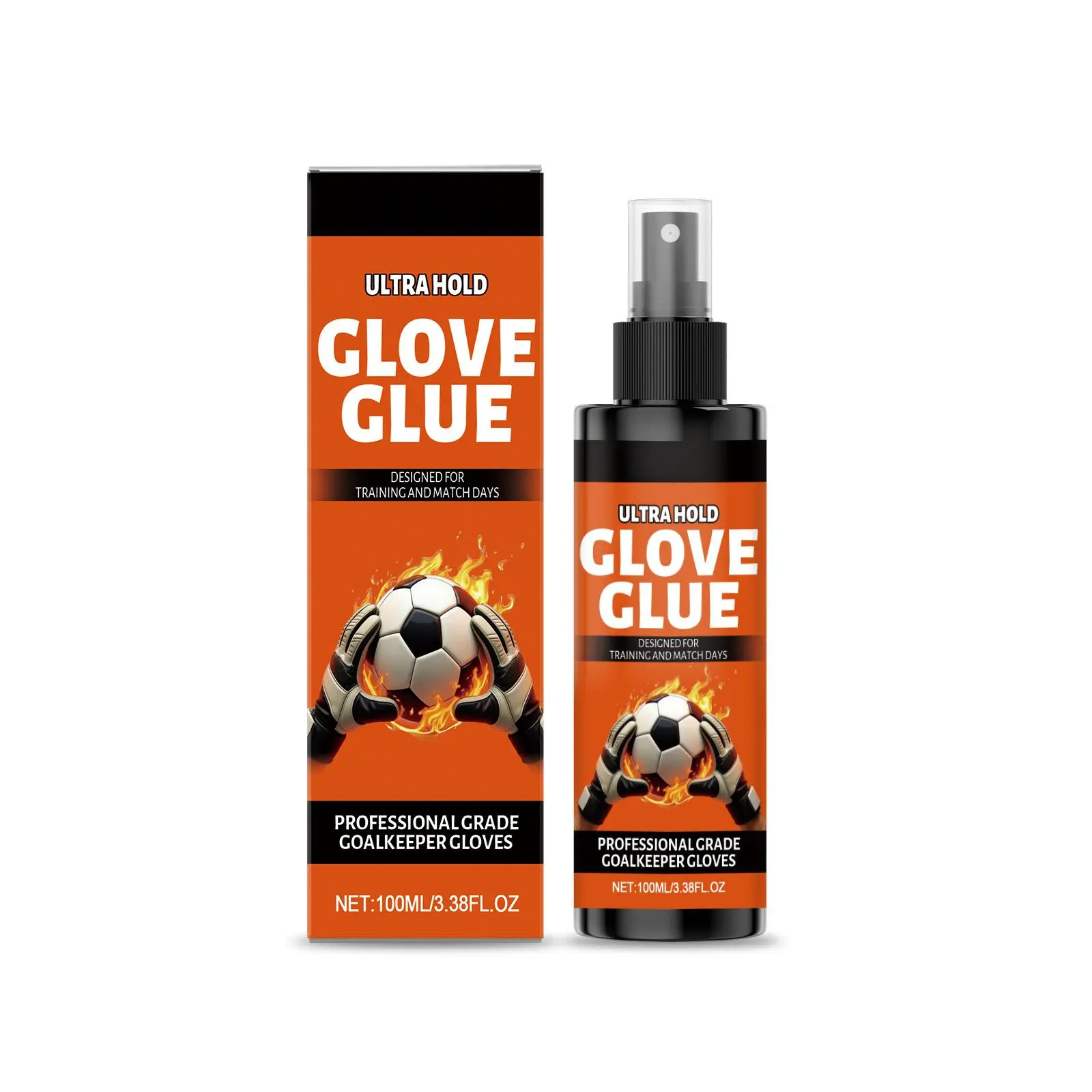 Anti-Slip Glove Spray - Soccer Goalkeeper Grip Enhancer & Household Cleaner Polish, Pure Concentrated Isopropyl Alcohol Agent for Deep Cleaning Glass, Crystal, Plating, Microfiber Cloth, Washing Machine
