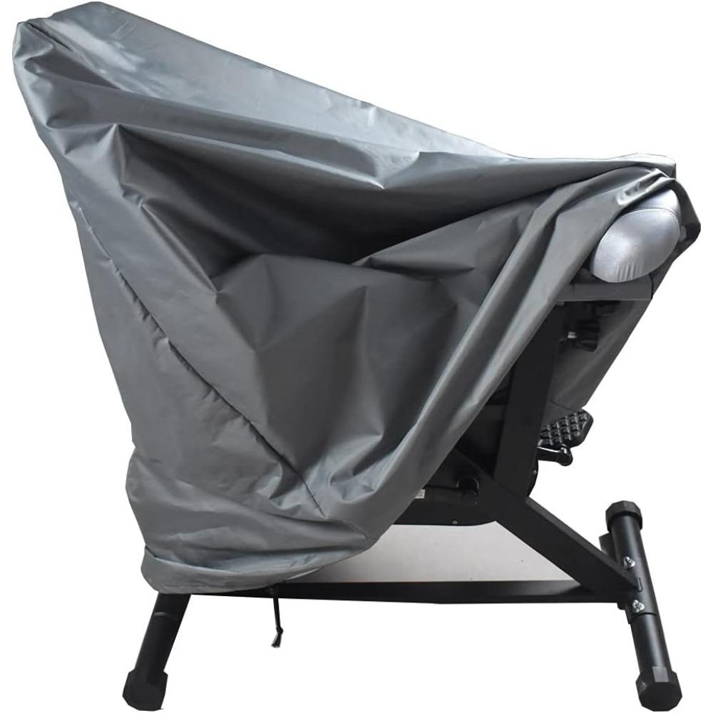 Mini Lustrous Cover For Exercise Bike, Indoor Cycling & Home Gym Workout, Gray