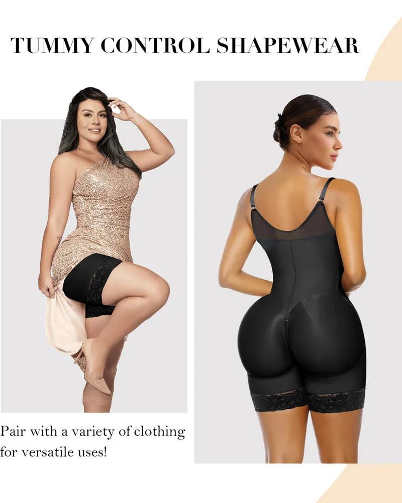 ODOV Fajas 1 Count Shapewear for Women, Colombian Shapewear, Tummy Control Butt Lifter Shaper with Zipper Crotch Detachable shoulder strap, Tight-Fitting Jumpsuit, Suitable For Daily Wear Womenswear Compression