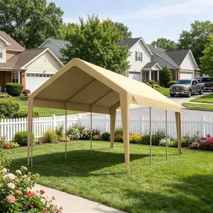 LH-Gazebo 13x20ft Canopy fabric (frame not included), ideal for barbecues and parties, an easy-to-assemble patio awning with mosquito netting, waterproof, creating a backyard oasis