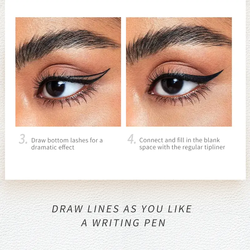 Women’s Waterproof Lambskin Eye Pencil Eyeliner Cosmetic - Long Wear, Smudge-Proof, Smooth Thick Tip for Defined Looks, Safe, Beginner-Friendly Single Item Make Up Tool, 3 Years Shelf Life, Dry Lids Compatible, Daily Use