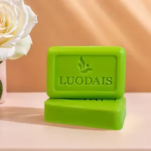 L'UODAIS Natural Tea Tree Oil Cleansing Soap, Gentle Refreshing Bar Soap Suitable For All Skin Types