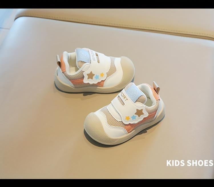 NewNewBaby First Walkers Non-Slip Shoes |             Soft Sole Toddler Sneakers for Boys & Girls,Cute Cartoon Beige/Pastel Shoes - Breathable, Cushioned, - Lightweight Toddler Trainers for Little Walkers