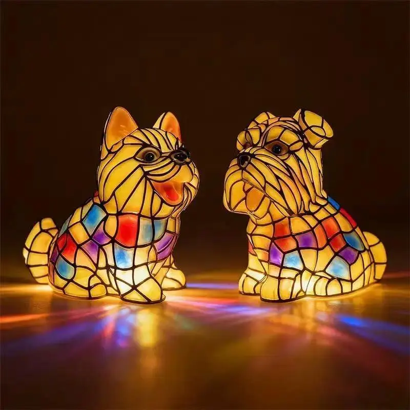 New Cat Lamp-Dachshund Lamp-Bigfoot Lamp Animal LED Light Ornament Desk Decoration Living Room Decoration Home Accessories