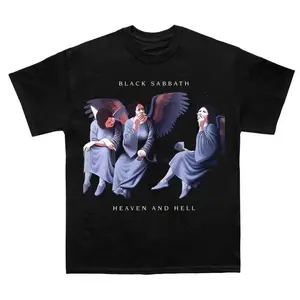 Hard Rock Retro Black Sabbath HeaVen And Hell Gift for Fans T-Shirt