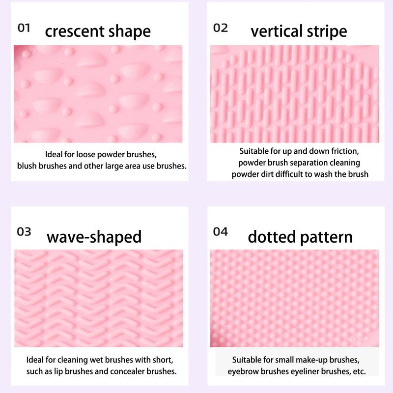 Makeup Tool, 64pcs/set Brushes & Sponges & Triangle Powder Puff & Finger Powder Puff & Headband & Wrist Band & Face Washing Puff & Cleaning Bowl & Bag Makeup Brush Kit