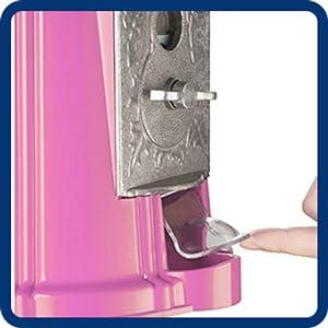 15" Gumball Machine with Stand and Coin Bank - Bubble Gum Machine Candy Dispenser with Glass Globe and Metal Base - Vintage Style Gum Ball Vending Dispenser by Great Northern Popcorn (Pink)