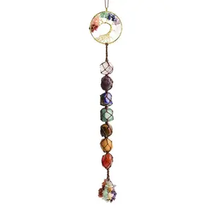 New 7 Chakra Car Hanging Pendant With Tree Of Life Pendant