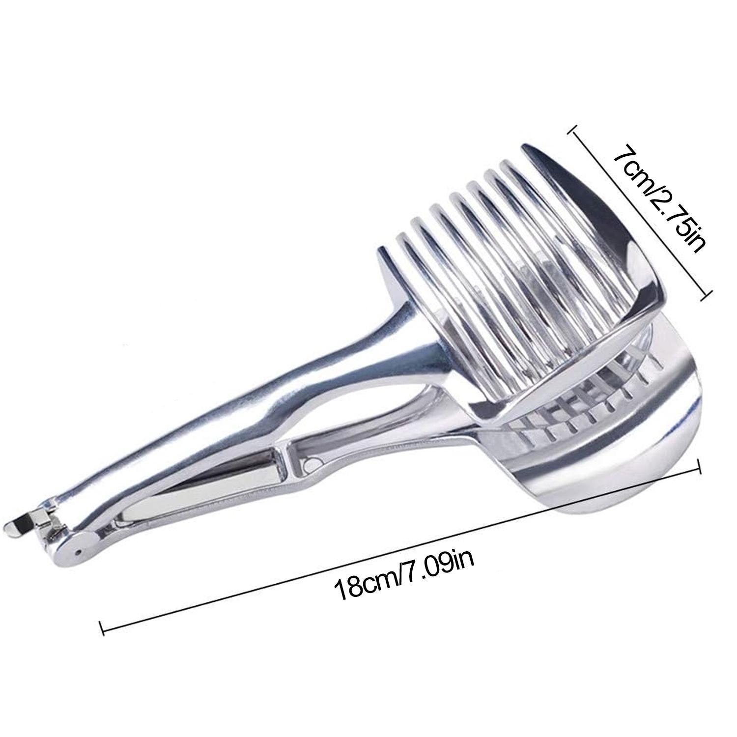 Stainless Steel Lemon Slicer, Multi-Functional Fruit and Vegetable Cutter, Home Kitchen Tool, Kitchen Accessories