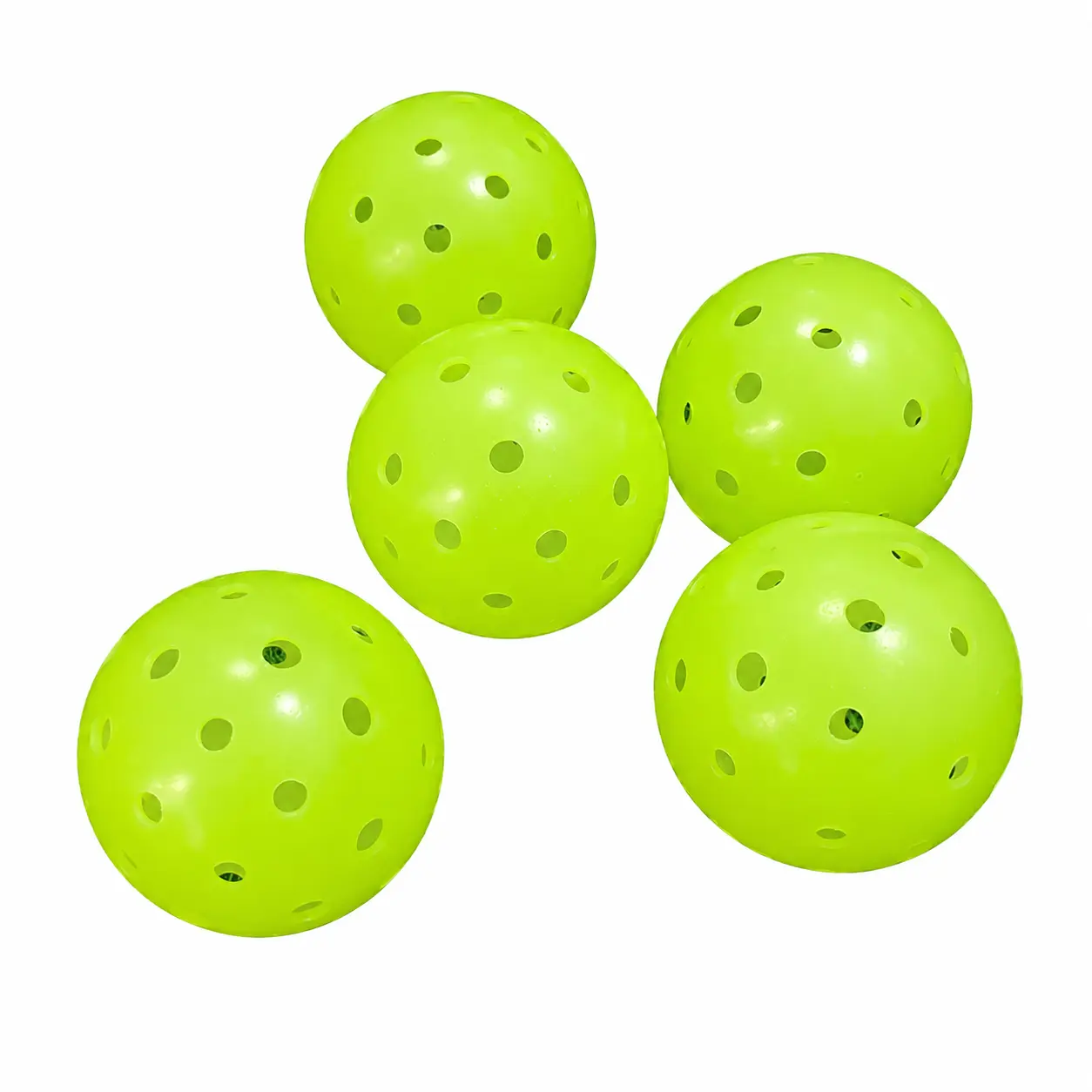 High-Performance Rotomolded Pickleball Ball with Precision-Engineered 26/40/48 Hole Pattern, 74mm Diameter, 26g Weight, Ideal for Indoor and Outdoor Tournament Play and Consistent Bounce Control