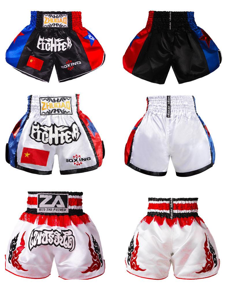 Boxing shorts, kickboxing uniform, training and fighting shorts, Muay Thai shorts, combat sports shorts, training boxing shorts.