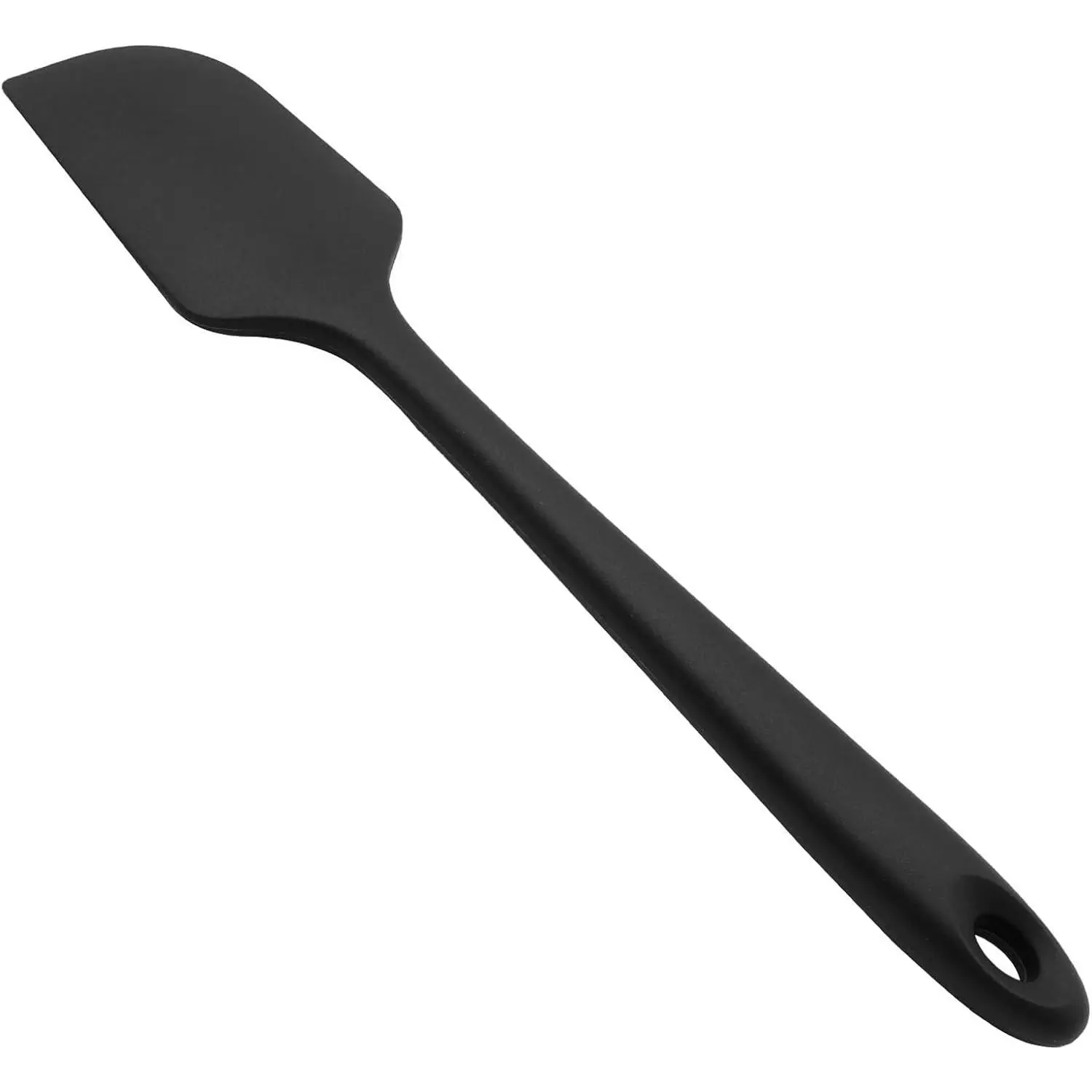 11in Heat Resistant  Spatula, Black1 | High Temp Flexible,  Grade Bowl Scrapers, Seamless Baking Supplies, Scratch-Proof for Non-Stick Pans, Kitchen Scrapers