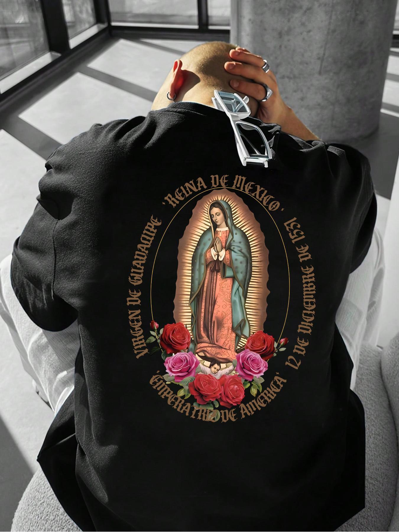 Men's Graphic Print Round Neck Tee, Casual Stylish Tee, Regular Fit Short Sleeve T-shirt for Summer, Men's Top for Daily Wear