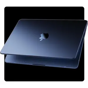 for MacBook Air 15 inch Case M5 M4 M3 M2 2026 2025-2023 100% Match Official Color Closes Seamlessly Hard Shell Laptop Cover A3448 A3241 A3114 A2941 Midnight Clear