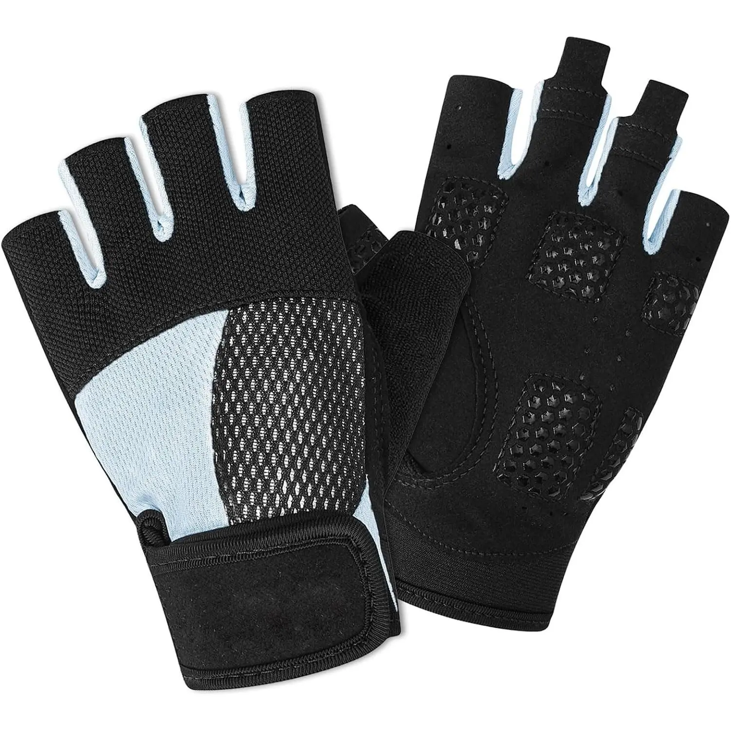 Half Finger Kayaking Gloves With Resistant Non-Slip Palm Grip, Great for Diving Sailing Kayaking Water Skiing, Suitable for Men Women Youth