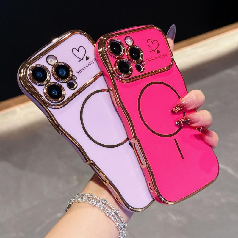 Magnetic Wireless Charge Cover Soft Cover Compatible with iPhone 16 ProMax/15/14/13/12 TPU Cover HN118