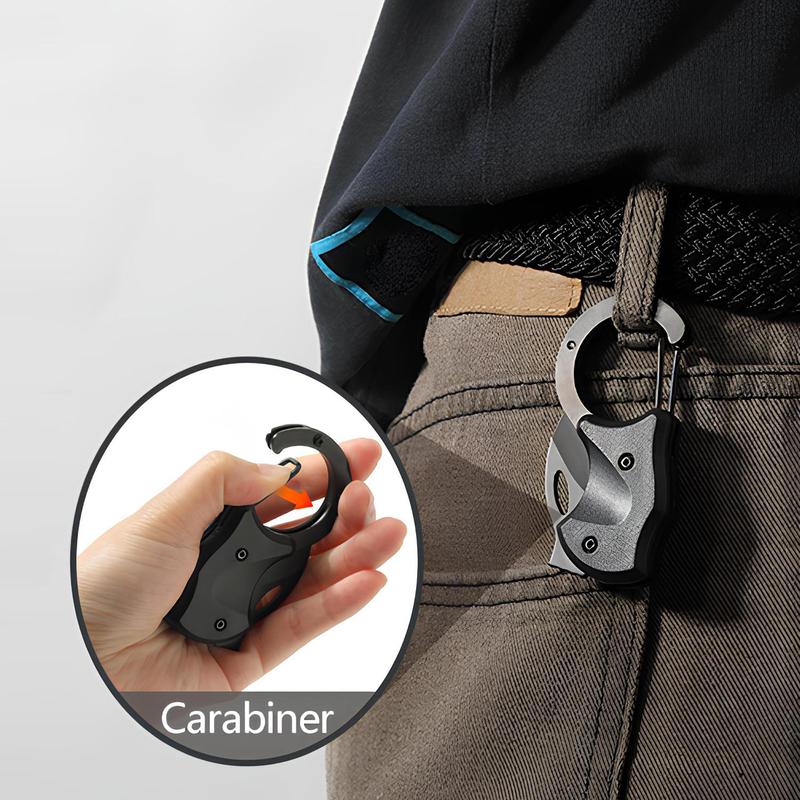 Mini Folding Knife Keychain Pendant Gift Knife Portable High Hardness Multi-purpose Knife for Backpacking Camping Perfect Men's Gift