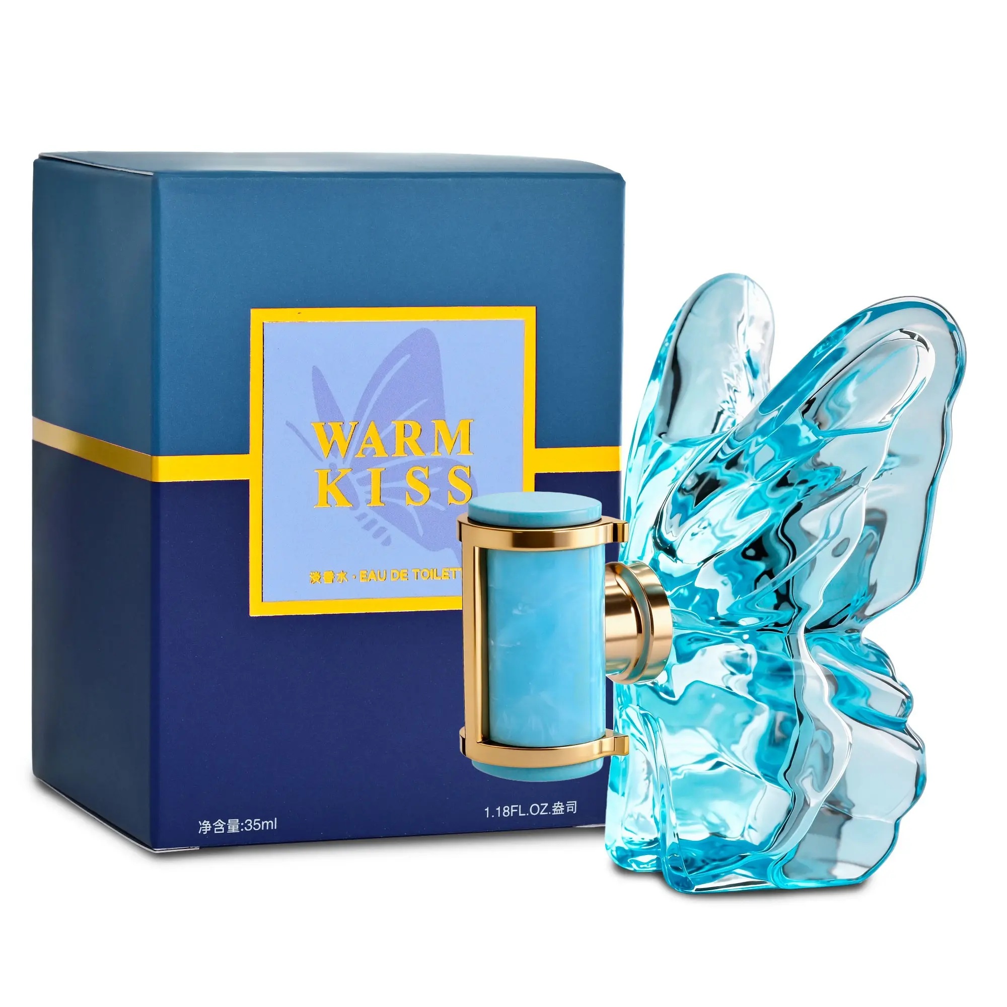 Dreamy Butterfly Eau De Toilette 35ML, Floral Fruit Amber Scent, Floral Woody Fragrance, Unisex Woody Fresh Long-Lasting Body Perfume, Ideal for Daily Use and Dates, Floral Amber Scents