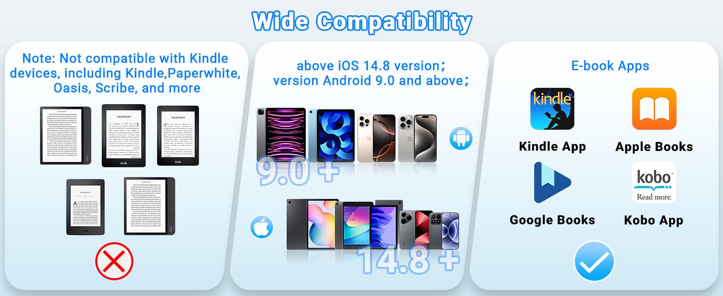 Scrolling Ring Remote Control,Page Turner for iPad iPhone & Android Tablet,Bluetooth Camera Remote, Scrolling Ring for TikTok,YouTube,Instagram,iOS,Android (Black)