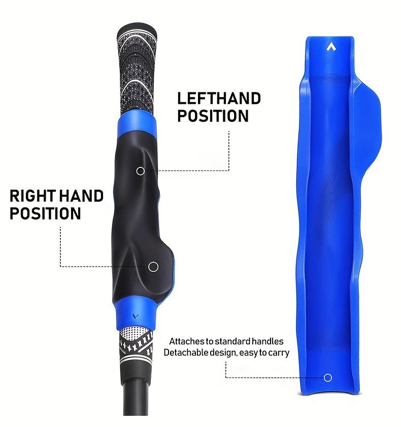 Golf Grip Trainer Attachment - Perfects Your Swing with Consistent Hand Placement, Adjustable Trainer for Customized Fit - Ideal for Golfers of All Skill Levels, Improves Overall Game Performance