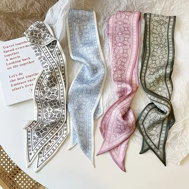 4 Pieces Vintage Versatile Decorative Ribbons, Perfect for Home Decoration, Party Supplies, and Craft Projects, Durable and Stylish Design