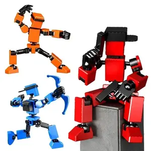 2026 hot itemFigures Toys Movable Robot Multi-Jointed Dummy 13 3D Printed Mannequin Action Figure Model Doll Shapeshift Robot Collection Toy