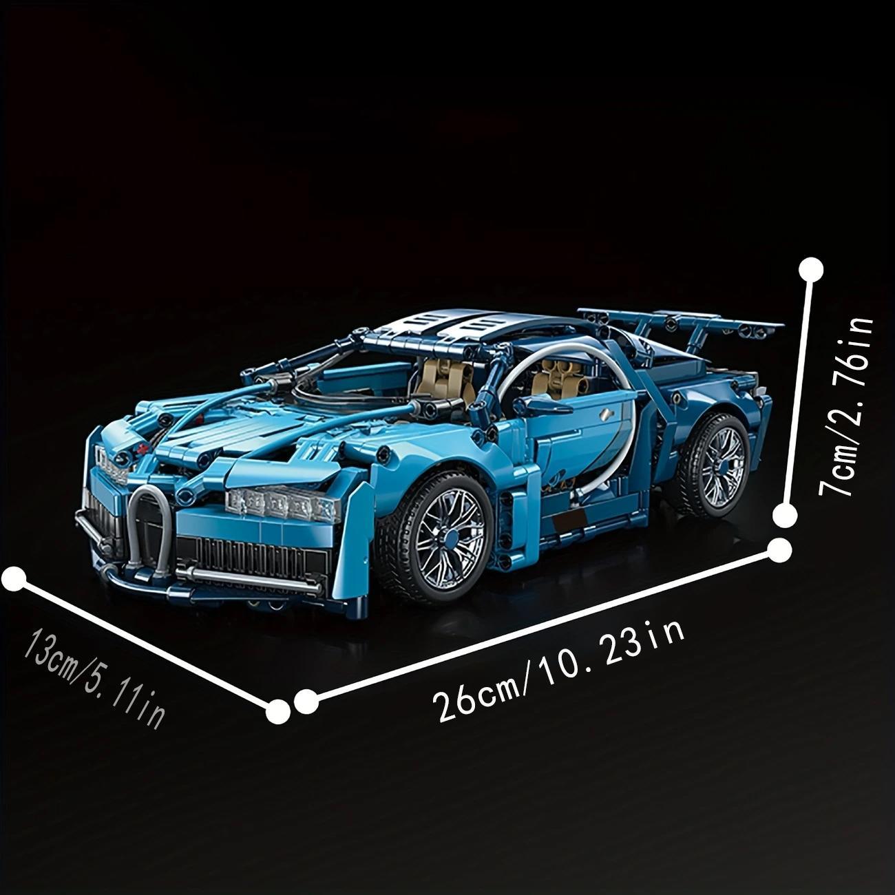 Car Building Blocks Model Toy, Building Sets, 1699pcs/set Desktop Ornament, Creative Blocks Building Toy, Perfect Festival Gift