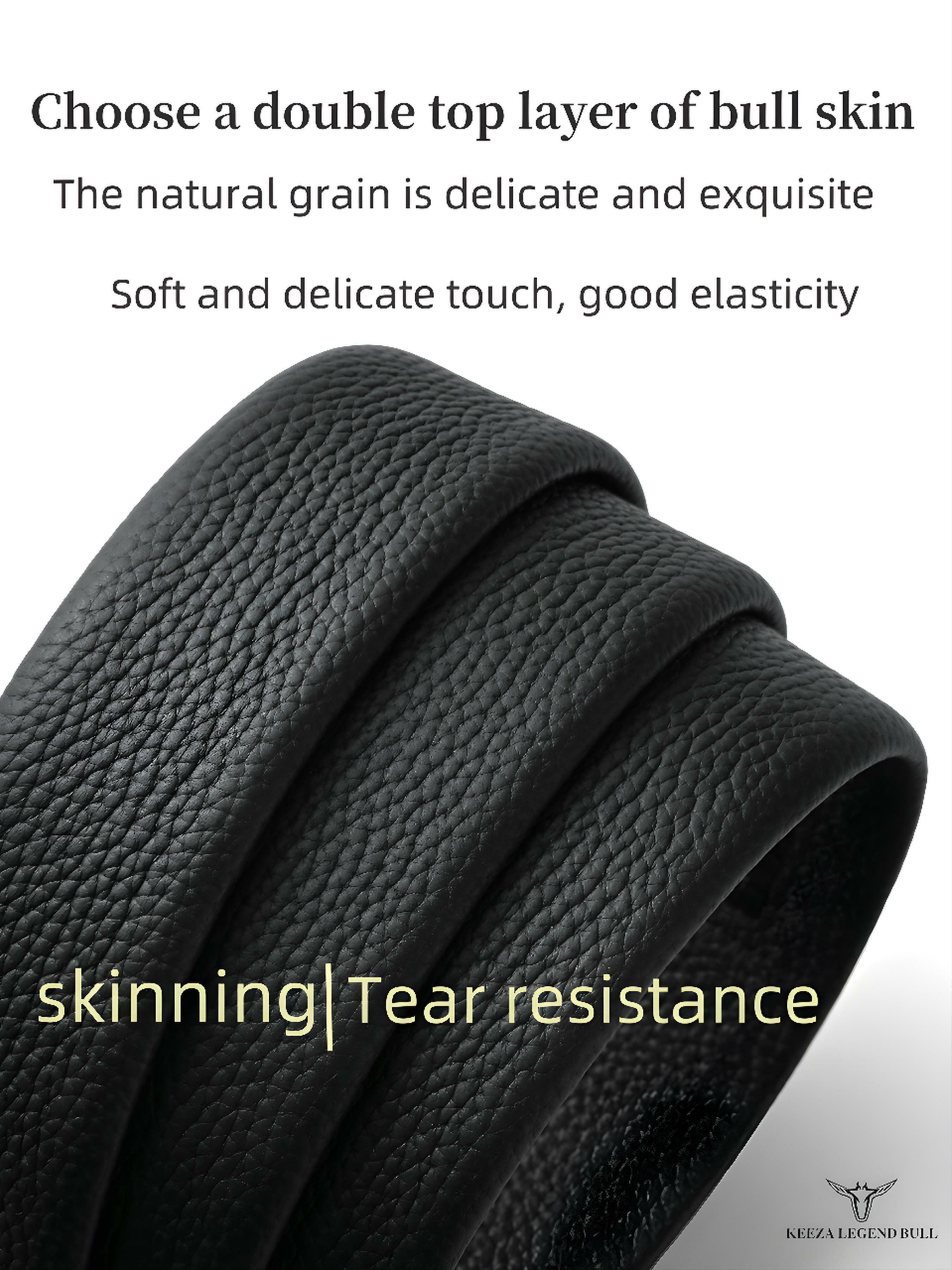 Men's Business Fashion Belt, Automatic Buckle Belt, Casual Waistband for Jeans Trousers, Fashion Belt for Party, Daily Clothing Decor, Trendy All-match & Exquisite Belt for Gift